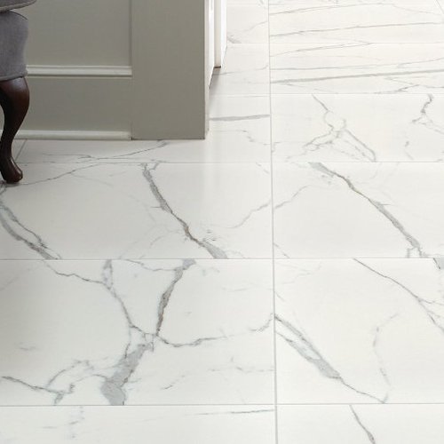 White tile from Luce Brothers Floor Covering in Marlboro